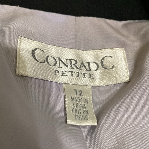 Black jacket with white contrast stitching size P12 - Picture 7 of 13